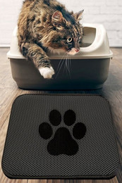 Produktbild von Katzenstreu-Matte 45 x 60 cm aus PVC und Polyester