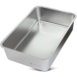 Produktbild von Katzentoilette Lotte XXL Edelstahl Katzenklo