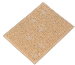 Produktbild von Katzentoilettenvorleger Pfötchen beige
