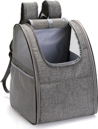 Produktbild von Katzentrage-Rucksack faltbar mit atmungsaktivem Netz und Innenpolster