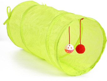 Produktbild von Katzentunnel faltbar mit Crinkle-Design und Soundglocke - 1 Stk.