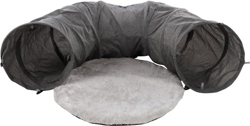 Produktbild von Katzentunnel mit Kissen Gotar grau