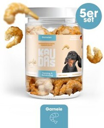 Produktbild von KAUDAS GarnelePur Natursnack - 5 x 50 g