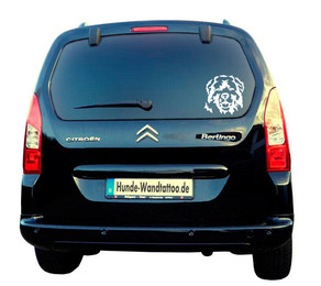 Produktbild von Kaukasier Kopf Auto Wohnmobil Aufkleber