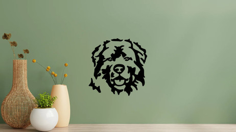 Produktbild von Kaukasier Kopf Wandtattoo Wandbild Wandsticker Wandaufkleber Wanddekoration