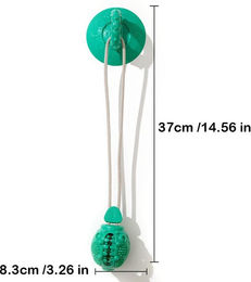 Produktbild von Kauspielzeug für Hunde für aggressive Kauer. Multifunktionales Spielzeug zur Zahnreinigung und Zahnfleischmassage mit Naturkautschuk. Futterwechsel