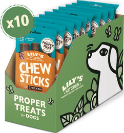 Produktbild von Kausticks mit Huhn Multipack (10 x 120g) | Lily's Kitchen