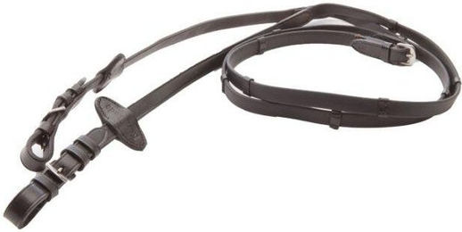 KAVALKADE Biothanezügel mit Stegen, W, schwarz – Bild 1 von 2