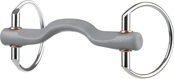 Kavalkade Konnex Zungenbogenstange Olivenkopfgebiss Soft 14 cm – Bild 1 von 2