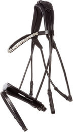 Produktbild von Kavalkade Trensenzaum "Florina" schwarz - WB