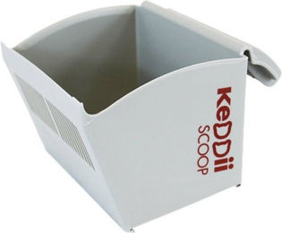 Produktbild von Keddii Scoop Katzentoilette 6in1 Katzenstreuschaufel Grau