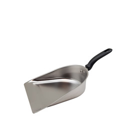 Produktbild von Kehrschaufel Edelstahl - Kunststoffgriff - Mistschaufel - 20 cm