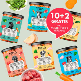 Produktbild von Kennenlern-Bundle: Frische Menüs im Glas (10 + 2 Gratis)