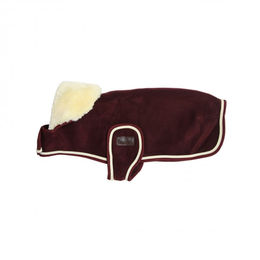 Produktbild von Kentucky Dogwear Heavy Fleece Hundemantel Bordeaux Größe L
