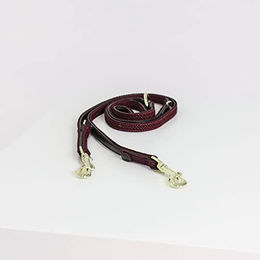 Kentucky Dogwear Hundeleine Plaited Nylon 200x1,5 cm Bordeaux - 200 cm – Bild 1 von 9