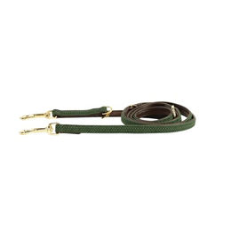 Kentucky Dogwear Hundeleine Plaited Nylon 200x1,5 cm olive green - 200 cm – Bild 1 von 4