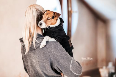 Produktbild von Kentucky Dogwear Hundemantel Towel schwarz XXL