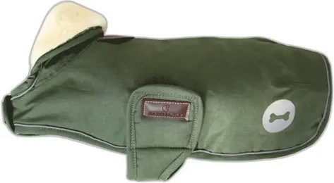 Produktbild von Kentucky Dogwear Hundemantel wasserdicht 300g olivgrün XL