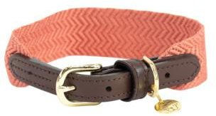 Produktbild von Kentucky Dogwear Jacquard Hundehalsband Terrakotta Größe S 42cm