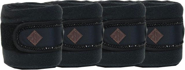 Produktbild von Kentucky Fleecebandagen Pearls schwarz