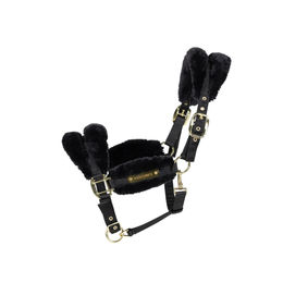 Produktbild von Kentucky Halfter Full Schwarz Vegane Wolle