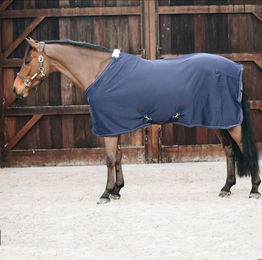 Kentucky Horsewear Cooler Fleece Rug Tiny marineblau – Bild 1 von 5