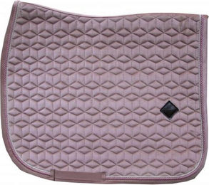 Kentucky Horsewear Dressur-Schabracke Velvet alt rosa – Bild 1 von 3