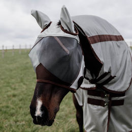 Kentucky Horsewear Fliegenmaske Klassisch mit Ohren Schwarz – Bild 1 von 6