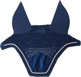 Produktbild von Kentucky Horsewear Fliegenmütze Wellington Basic Velvet Marineblau