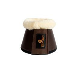 Kentucky Horsewear Hufglocken aus Leder und Lammfell – Bild 1 von 4