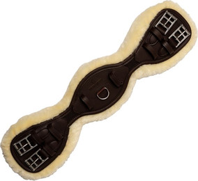 Produktbild von Kentucky Horsewear Lammfell anatomischer Kurzgurt