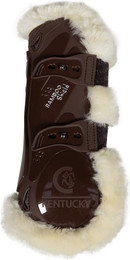 Produktbild von Kentucky Horsewear Lammfell Gamaschen Bamboo Elastik