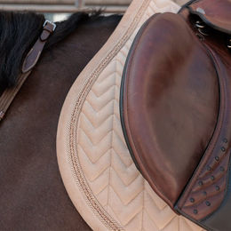 Produktbild von Kentucky Horsewear Saddle Pad Velvet Mini Pearls Show Jumping
