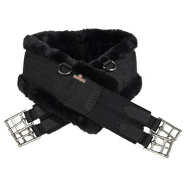 Kentucky Horsewear Sattelgurt aus synthetischem Lammfell - 130 cm – Bild 1 von 6