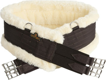 Produktbild von Kentucky Horsewear Sattelgurt mit synthetischem Lammfell