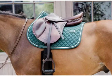 Kentucky Horsewear Schabracke Diamond Rope Springen – Bild 1 von 4