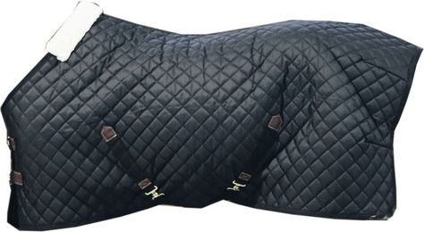 Produktbild von Kentucky Horsewear Stalldecke Tiny 400g schwarz - 400 g