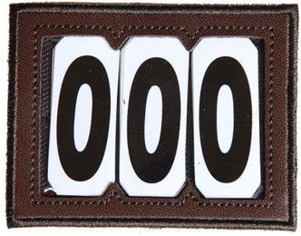 Produktbild von Kentucky Horsewear Startnummer PVC mit Klett