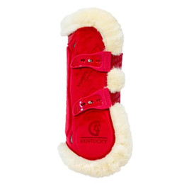 Produktbild von Kentucky Horsewear Vegan Sheepskin Tendon Boots Bamboo Elastic Velvet