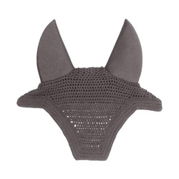 Produktbild von Kentucky Horsewear Wellington Fliegenmütze Samt Geräuschlos Grau