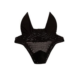 Kentucky Horsewear Wellington Fliegenmütze Samtperlen Schwarz – Bild 1 von 4