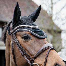 Produktbild von Kentucky Horsewear Wellington Velvet Fliegenhaube