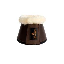 Kentucky Hufglocken aus Kunstleder und Schaffell - 1 Stk. – Bild 1 von 4