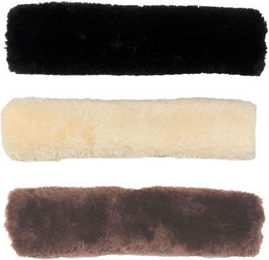 Kentucky Lammfell Nasenriemenschoner Braun – Bild 1 von 4