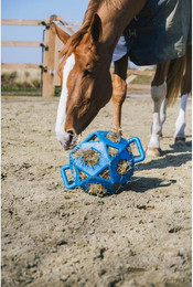 Produktbild von Kentucky Relax Horse Spiel- und Heuball Royal Blue Größe L 40cm