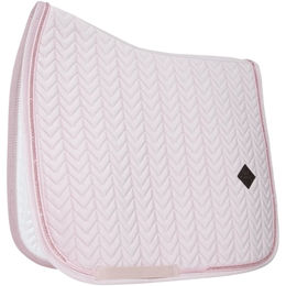 Kentucky Satteldecke Pearls Hellrosa Samt Dressur – Bild 1 von 6