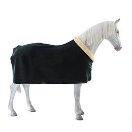 Kentucky Schweißdecke Fleece Tannengrün – Bild 1 von 7