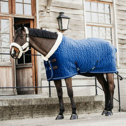 Kentucky Stalldecke Velvet Dunkelblau 160g – Bild 1 von 6