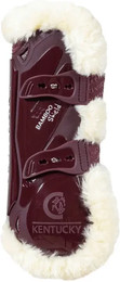 Produktbild von Kentucky Vegan Fell Springgamasche Bamboo Elastik Bordeaux M