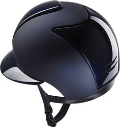 Produktbild von KEP Cromo 2.0 Polish Black Reithelm mit PoloVisier